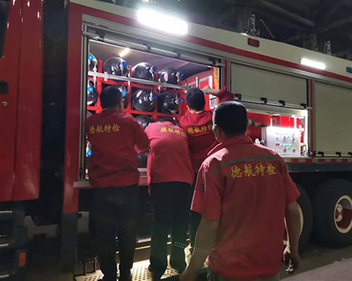 消防車用氮?dú)馄繖z測